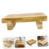 GRIRIW Boys and Girls Step Stool Helper Wooden Step Bench for Adults Foot-Rest for Adults Boys and Girls view 4