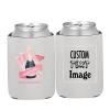 [300pcs] Custom Can Coozies 300 Pack Customized Can Sleeve Beer Coolers, Personalized Can Cooler With Photo Logo for Wedding, Graduation Party, Bachelorette Party, Corporate Events - Grey view 1