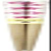 Aoba 249405 Wagokoro Twinkle Chopsticks, Pink, 7.1 inches (18 cm), Dishwasher Safe, Made in Japan view 1