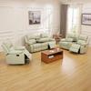 Caberryne Leather Recliner Sofa SetLeather Reclining Couch for Living Room Furniture SetsBeige Recliner Couch with 5 Recliners for Living Room/Office/Theater Seating(Sofa Set 3 Pieces) view 1