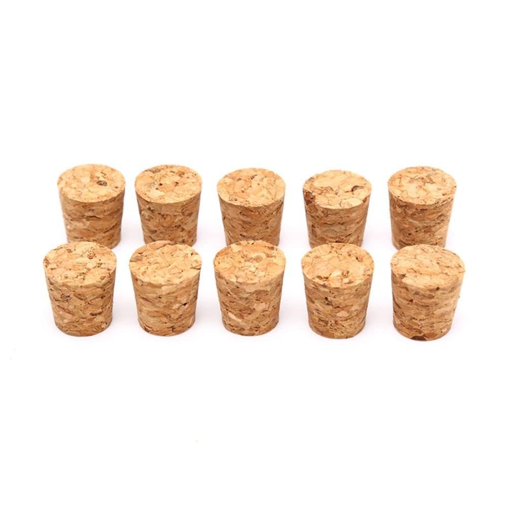 10PCS Wine Corks,Natural Small Sealing Lid Reusable Functional Portable Sealing Stopper for Kitchen Accessories(5)
