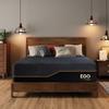 MLILY EGOHOME 14 inch Hybrid King Mattress, Memory Foam Pocket Spring Mattress with Cooling Cover, Bed in a Box, CertiPUR-US Certified, Made in USA, 76x80x14 Black view 1