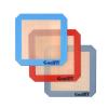 8 Inch Square Silicone Baking Mat, Set of 3 Silicone Cooking Mat for 8 Inch Cake Pan, Nonstick Silicone Mat for Baking, Silicone Mat for Baking Sheet (Red, Blue, Grey) view 1