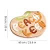 Creativity Rug Fibre Cute Irregular Shape Pink Bath Mat Non Skid Machine Washable Floor Decoration Carpet Mat Home view 3
