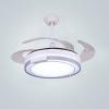 YUEGOO Ventiladores De Techo con Lmparas, Ventilador De Ventilador Colgante De Colgante Silencioso Nrdico Candelier Led Led Ventilador De Techo Led Inteligente con Lmpara Control Inalmbrico Ventil view 2