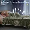 Guohaoi Cooling Throw Blanket for Hot Sleepers, King Size 90''108'' view 2