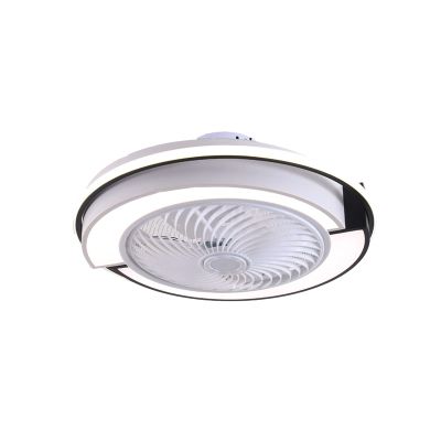 YUEGOO Ventiladores De Techo con Lmparas, Luz De Techo Led con Ventilador, 3 Velocidades De Viento Luminaria Colgante Control Remoto Candelera De Ventilador Silencioso De 40 W Lmpara Colgante De Ven