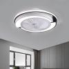 YUEGOO Ventiladores De Techo con Lmparas, Luz De Techo Led con Ventilador, 3 Velocidades De Viento Luminaria Colgante Control Remoto Candelera De Ventilador Silencioso De 40 W Lmpara Colgante De Ven view 4