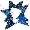 MYSTIC SKY BUNTING | Fabric Bunting | Reusable Decorations | Stars and Moons | Blue Bunting | Party decorations | Eco Decorations view 1