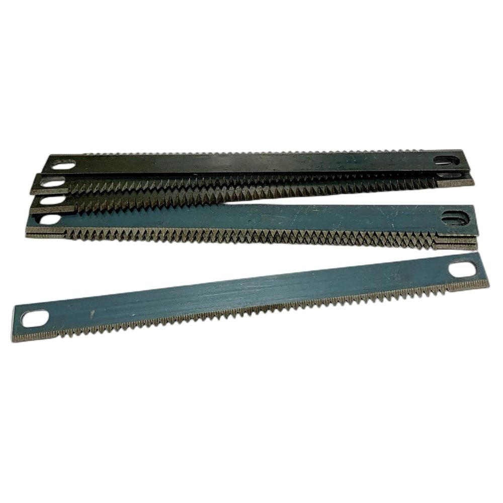 10Pcs Vertical Packing Cutter Blade Tea Bags Cutting Blade Width:15mm Serrated Tools Knive For Packing Machine
