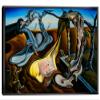 BOHU ARTS Salvador Dali Wall Art Dal Spider of The Evening Surrealist Framed Painting Canvas Art for Bedroom Livingroom Decoration Ready to Hang view 1