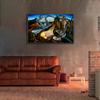 BOHU ARTS Salvador Dali Wall Art Dal Spider of The Evening Surrealist Framed Painting Canvas Art for Bedroom Livingroom Decoration Ready to Hang view 2