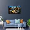 BOHU ARTS Salvador Dali Wall Art Dal Spider of The Evening Surrealist Framed Painting Canvas Art for Bedroom Livingroom Decoration Ready to Hang view 3
