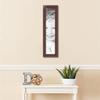 ArtToFrames 6x28 Inch Brown Picture Frame, This 1.75 Inch Custom Wood Poster Frame is Honors Mahogany with Gold - Comes with Economy Acrylic and Corrugated Backing (2WOMD11147-6x28) view 2