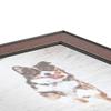 ArtToFrames 6x28 Inch Brown Picture Frame, This 1.75 Inch Custom Wood Poster Frame is Honors Mahogany with Gold - Comes with Economy Acrylic and Corrugated Backing (2WOMD11147-6x28) view 4