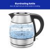 Chefman 1.2L Electric Tea Kettle with LED Lights, Automatic Shut Off, Removable Lid, Boil-Dry Protection, Hot Water Electric Kettle Water Boiler, Electric Kettles for Boiling Water view 4