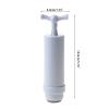 Bomba de agua de diafragma autocebante Manual T Shape Vacuum Bag Suction Air Pump Food Seal Storage Pouch Compression Pump Tools view 2
