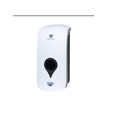 NTIYOU Countertop Soap Dispensers Wall Mounted Shower Dispenser Manual Shower Gel Liquid Shampoo Dispenser for Hotel Office Home Healthcare soap Dispenser Home & Kitchen (Color : White)