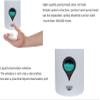 NTIYOU Countertop Soap Dispensers Wall Mounted Shower Dispenser Manual Shower Gel Liquid Shampoo Dispenser for Hotel Office Home Healthcare soap Dispenser Home & Kitchen (Color : White) view 3