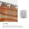 Wewoo Home The Scream Shower Curtain Edvard Munch Shower Curtains for Bathroom Unique Expressive Convenient Easy Clean Condo Bathtub Curtains Decor W84xL72in view 4