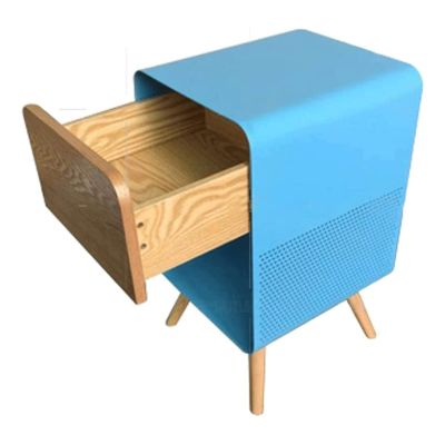 CALMR Practical Nightstand Small Bedside Table Home Living Room Bedroom Study Nightstand Small and Beautiful Bedside Cabinet Simple Style End Tables