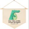 Animal Christian Nursery Decor-Bible Verse Art-Jungle Safari-Scripture Flag Decor Gift for Baby Boys Girls Newborn Kids-Banner Pennant Wall Sign Gifts for Nursery Baby Room Playroom Bedroom view 1