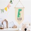 Animal Christian Nursery Decor-Bible Verse Art-Jungle Safari-Scripture Flag Decor Gift for Baby Boys Girls Newborn Kids-Banner Pennant Wall Sign Gifts for Nursery Baby Room Playroom Bedroom view 2
