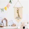 Animal Christian Nursery Decor-Bible Verse Art-Jungle Safari-Scripture Flag Decor Gift for Baby Boys Girls Newborn Kids-Banner Pennant Wall Sign Gifts for Nursery Baby Room Playroom Bedroom view 2