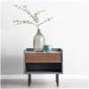 CALMR Practical Nightstand Nightstand Solid Wood Large Capacity Bedside Table Living Room Bedroom Office Bedside Cabinet with 1 Drawer End Tables view 1