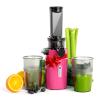 Ventray Ginnie Mini Cold Press Juicer, Small Slow Masticating Juicer for Vegetables and Fruits, High Juice Yield, Easy to Clean, Space-Saving, Fit for Personal/Travel/Picnic/Office - Pink view 1