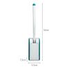 DLUXCA Toilet Brush Plastic Hanging Toilet Brush Bathroom Eco Friendly Toilet Brush Creative Flexible Toilette Home Items Bathroom Toilet Brush Holder (Color : Green, Size : One Size) view 2