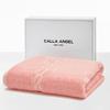 Superior 1000 Gram Egyptian Cotton Oversize 63 x 31 Bath Towel, 1 Piece, Pink Towel Pink Chain view 4