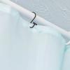 OSALADI 12pcs Decorative Shower Curtain Hooks Shower Rod Hangers for Easy Gliding and Space Saving Resistant Iron Bath Accessories Black view 2