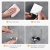 2-Pack Razor Holder For Shower + 2-Pack Adhesive Wall Hooks, 304 Stainless Steel Self Adhesive Shower Razor Holder And Waterproof Sticky Hooks For Bathroom Kitchen Organize Towels, Clothes, Hats view 3