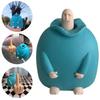 APLUSH Smiling Finger Table Decoration Personalized Hand Erect Middle Finger Up Ornaments Home Office Desk Figure Toys Creative Gifts for Homes Offices Cafes view 3