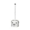 Toilet Brush, Cute Toilet Bowl Brush and Holder Set Cleaning Toilet Scrubber with Pig Shaped Base Toilet Cleaner Brush for Bathroom(White) view 1