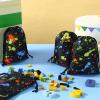 Sweetude 24 Pcs Neon Drawstring Bags 7.1 x 5.1 In Small Neon Party Favor view 4