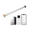 Rechargeable Zigbee Smart Blind Motor Kit, Automatic Curtain Opener APP Control for 38mm Tube Compatible with Alexa, No Hub Required view 1