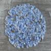 Wholesale Semi Tumbled Blue Lace Agate Gemstone Chips, Crushed Mini Agate Crystals, Undrilled Crystal Chips (1 Pound) view 4