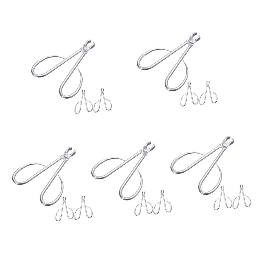 Cabilock 5pcs Nut Cracking Tool Household Nut Opener Portable Pine Opening Gadget