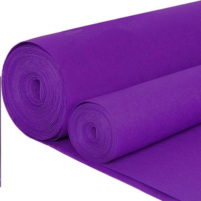 Aisle Carpet for Weddings, 2mm Thickness Purple Runway Rugs 10m 20m Event Walkway Carpet Non-Slip Runner Rug for Wedding Church Party, Outdoor or Indoor Decoration (Size : 1.5x50m)