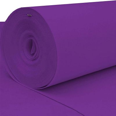 10M 20M Wedding Aisle Runner Carpet Purple Non-Slip Floor Runway Rugs Event Walkway Carpet Roll for Church Birthday Ceremony Celebration, 2mm Thickness (Size : 1.5x25m)
