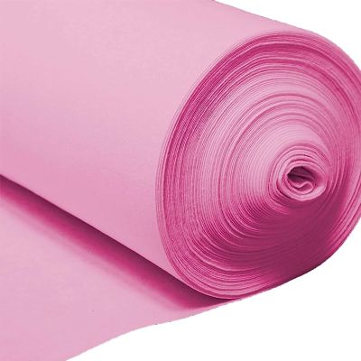 Pink Wedding Aisle Runner - Wear-Resistant Non-Slip Carpet 2mm Event Walkway Carpets for Party Birthday Decor Beach Outdoor, 2FTx15FT (Size : 1x50m)