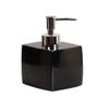 NTIYOU Countertop Soap Dispensers Square Soap Dispenser Kitchen Bathroom Shampoo Dish soap Dispenser Bottle Shower Gel Pressed Resin Lotion Bottle Set Home & Kitchen (Color : Black) view 1