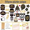 The DaPai 50th Birthday Inflatable Photo Booth Set - Giant Selfie Photo Booth Frame & Props - Polyvinyl Chloride view 3