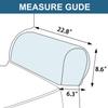 ADPON Stretch Armrest Covers Spandex Arm Covers for Chairs Couch Sofa Armchair Slipcovers for Recliner Sofa (Set of 4,Dusty Blue) view 3