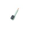 Zhjlut Multifunctional Automatic Soap Liquid Adding Shoe Brush Long-Handled Soft-bristled Home Laundry Clothing Soap Dispenser Brush (Color : Green) view 1