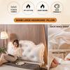 ZZYK Wedge Headboard Pillow Reading Pillow L Bedside Cushion Double Sofa Large Back,Removable Headboard Bolster Support Pillow for Bedroom Tatami Daybed Bunk Bed,White,King/78.7 inches view 2