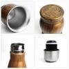 Artcome 5pc Stainless Steel Yerba Mate Cup Set - 1 8.5oz Stainless Steel Double-Wall Mate Cup, 1 17oz Thermos, 2 Bombillas (Yerba Mate Straw), 1 Brush, Easy to Clean, Solid and Durable view 4