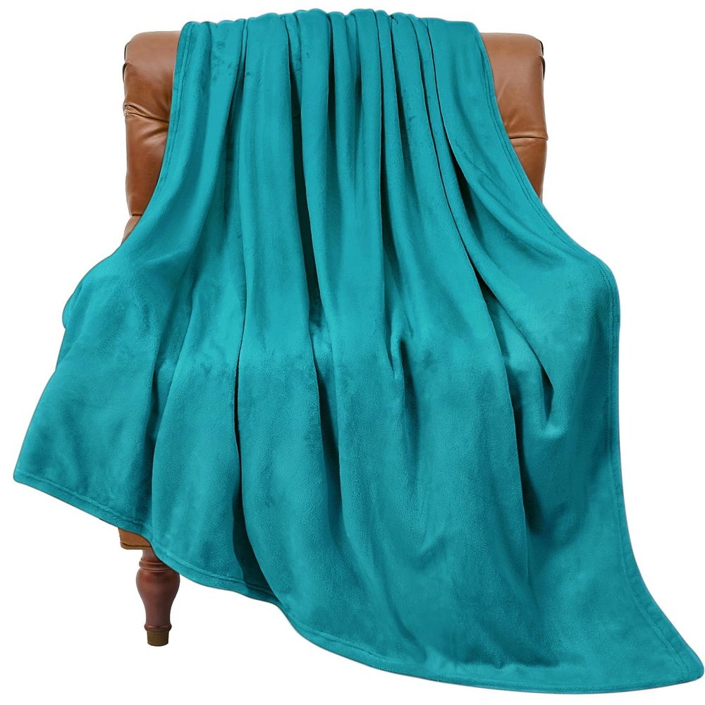 BEDELITE Fleece Blanket Twin Size Bluebird Throw Blankets for Couch & Bed, 300GSM Luxury Plush Cozy Fuzzy Blanket 60x80 inches, Super Soft Warm Lightweight Throw Blanket for Travel Camping